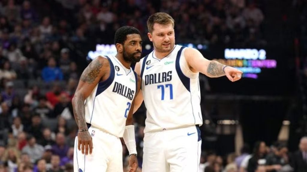 Luka Doncic y Kyrie Irving - NBA - Dallas Mavericks