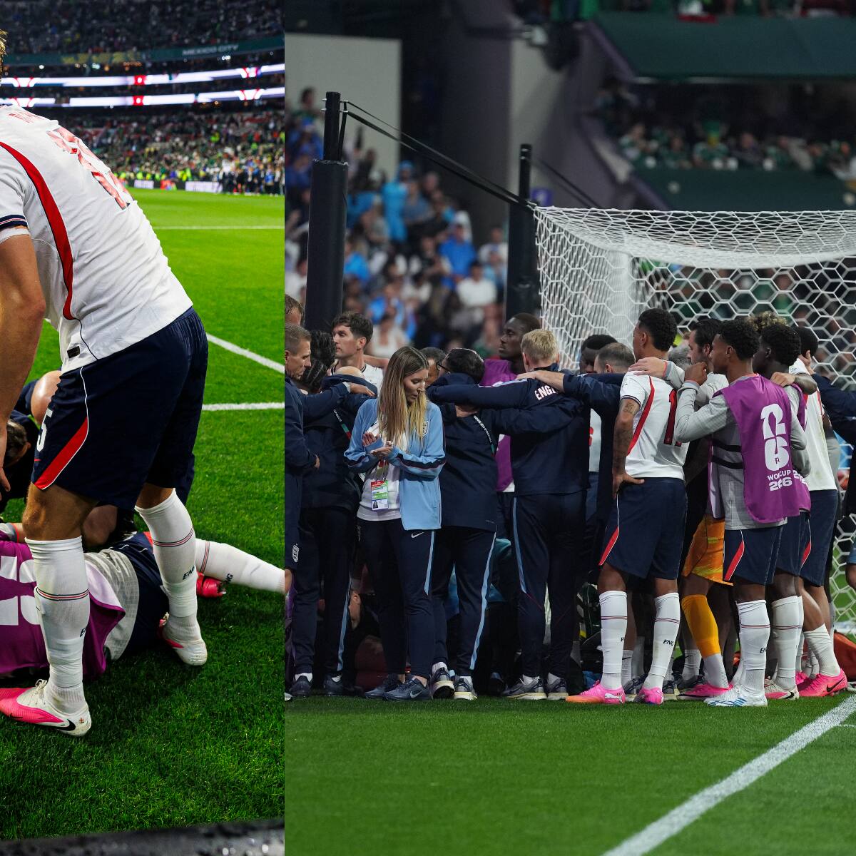 El festejo le costó caro: la grave lesión que sufrió un jugador de Inglaterra que podría dejarlo fuera del Mundial