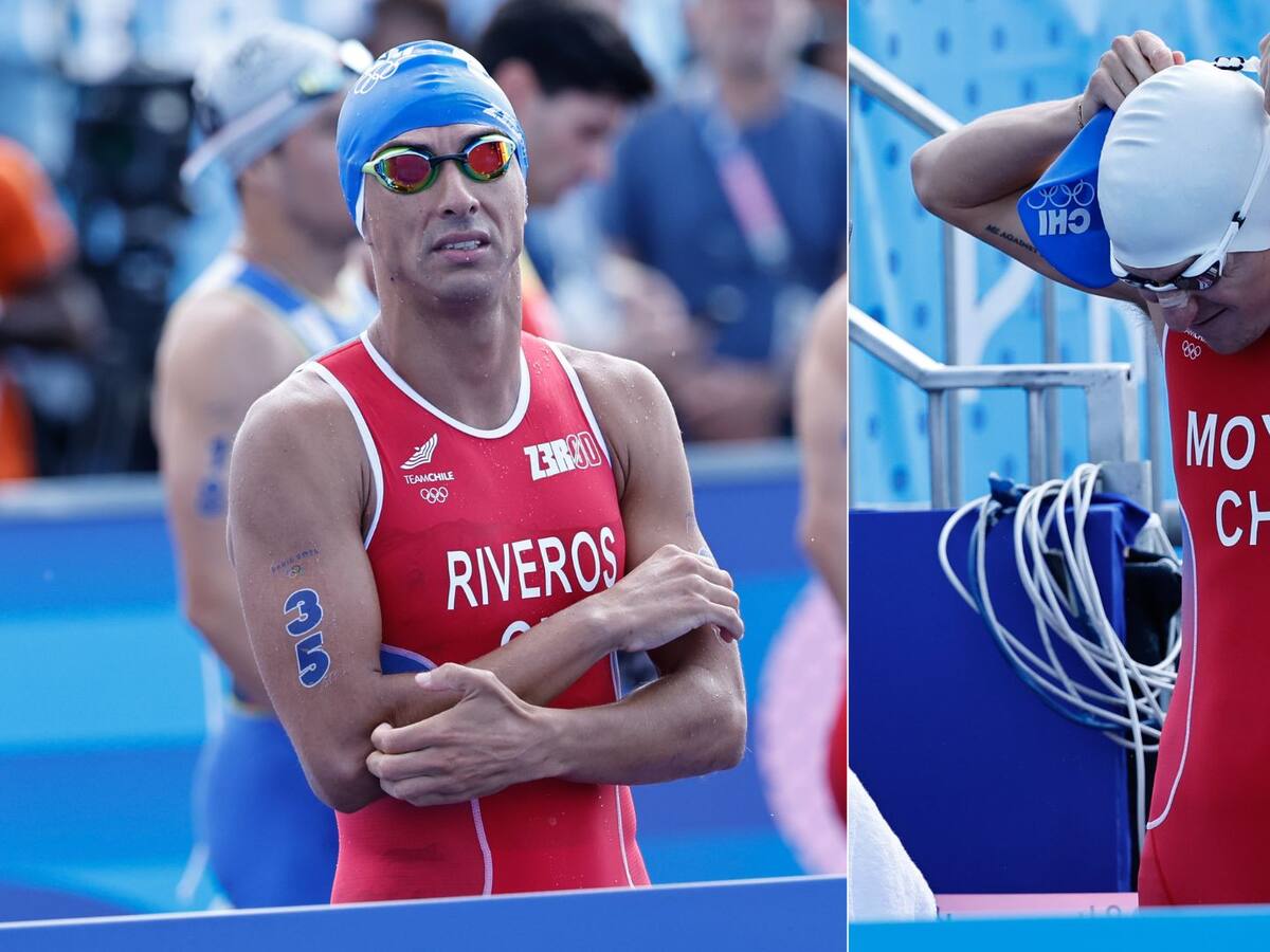 “Me voy desilusionado”: El lamento de Diego Moya y Gaspar Riveros tras su presentación en el triatlón en París 2024