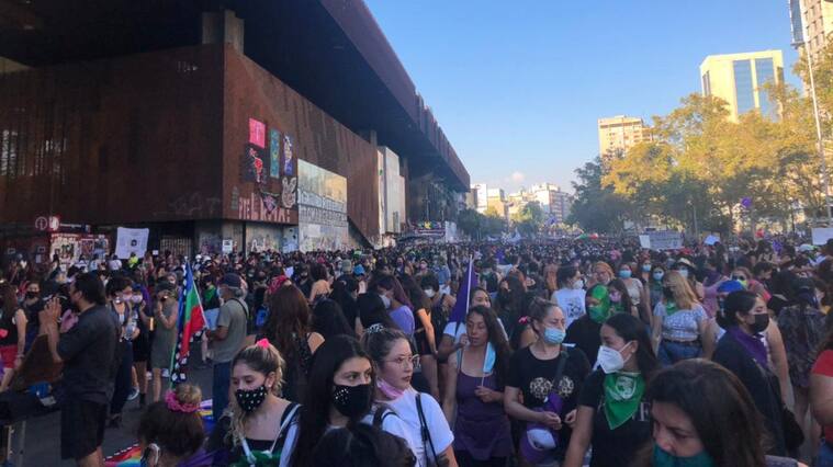 Marcha por el Día Internacional de la Mujer