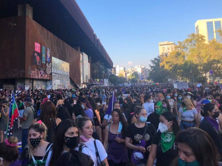 Marcha por el Día Internacional de la Mujer