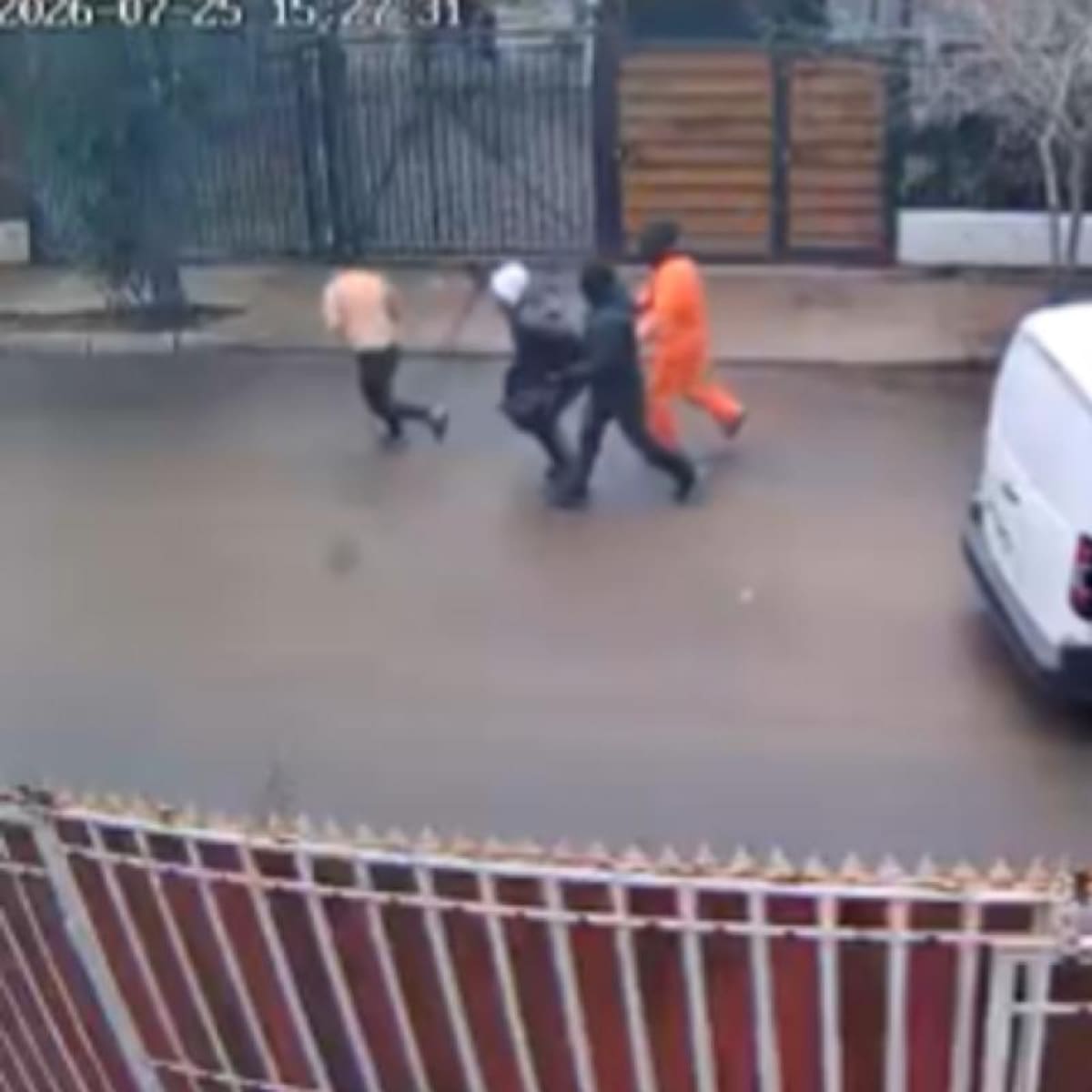 Violenta encerrona en Lampa: desnudan a conductor y detienen a dos presuntos asaltantes