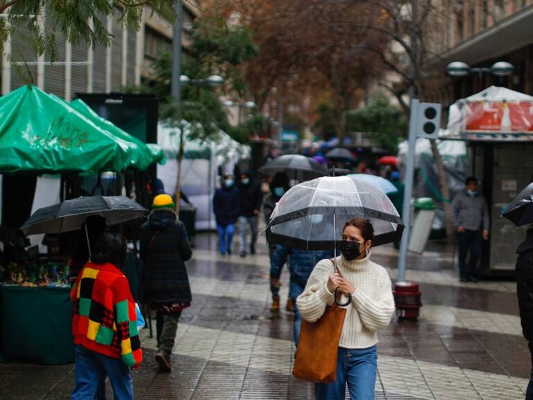 Vuelven las precipitaciones: Anuncian nuevas lluvias para la Región Metropolitana