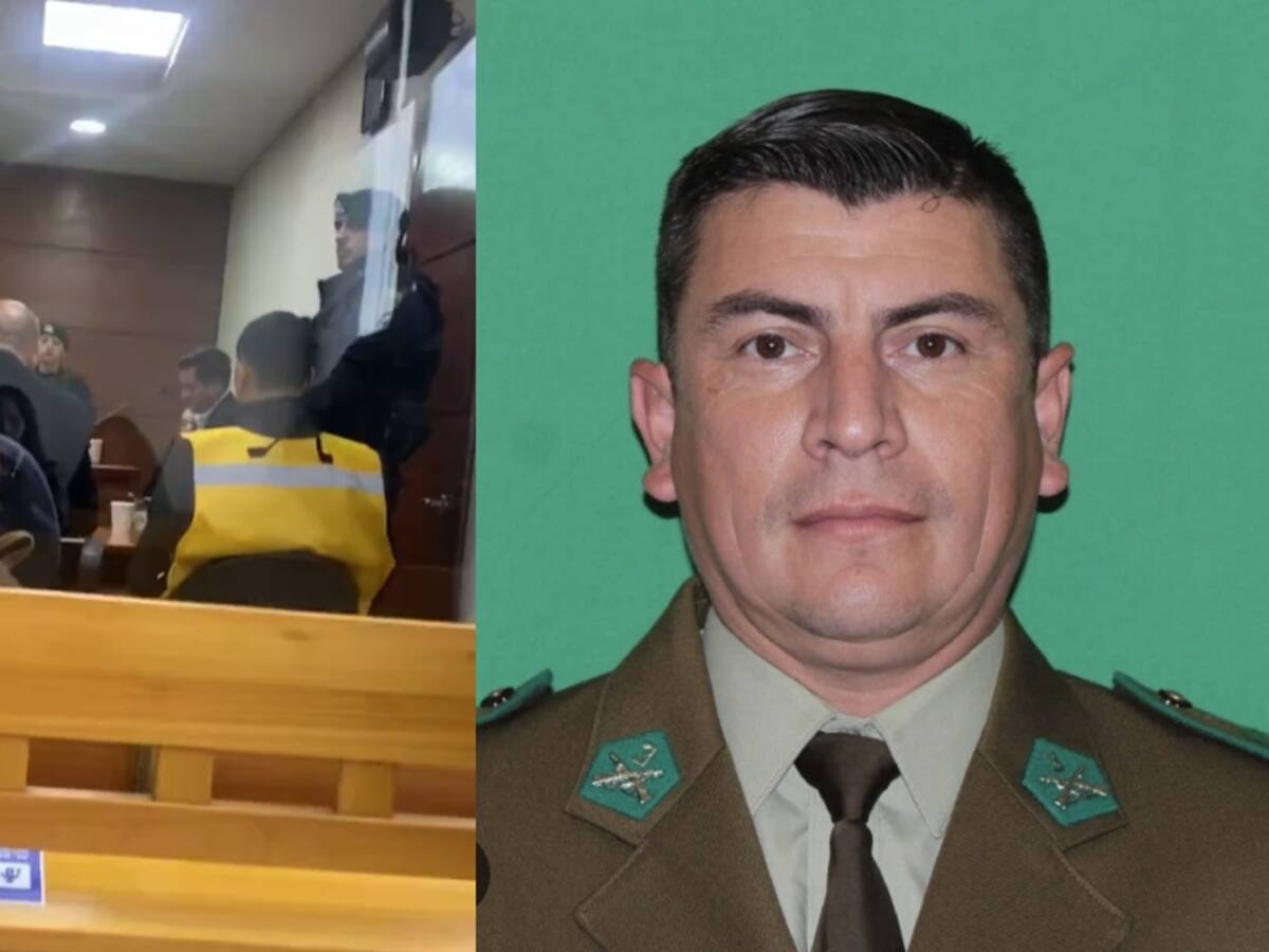 Condenan al único imputado por el crimen del suboficial mayor de Carabineros, Carlos Retamal