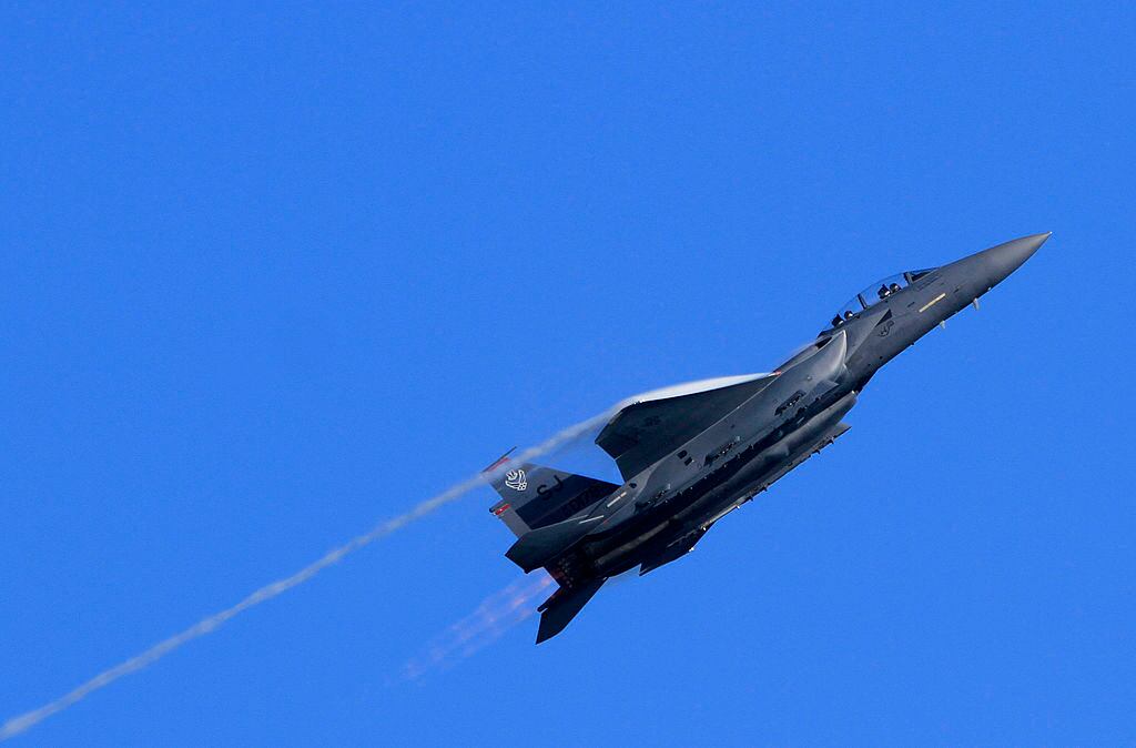 Un avión de la fuerza aérea de la República Dominicana