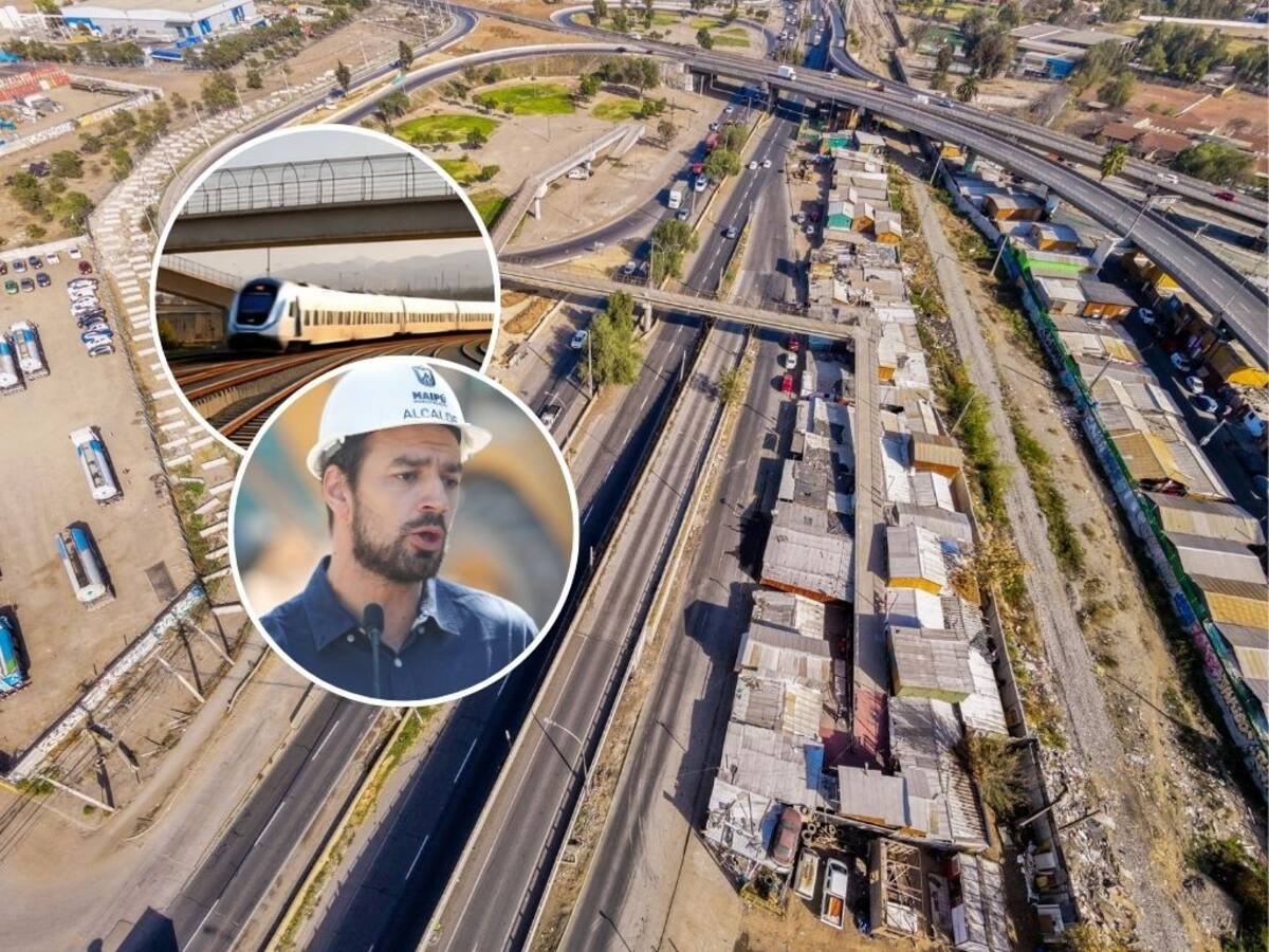 Ante desalojo del campamento Latinoamericano: Maipú solicitará a EFE reconsiderar estación del futuro tren a Melipilla