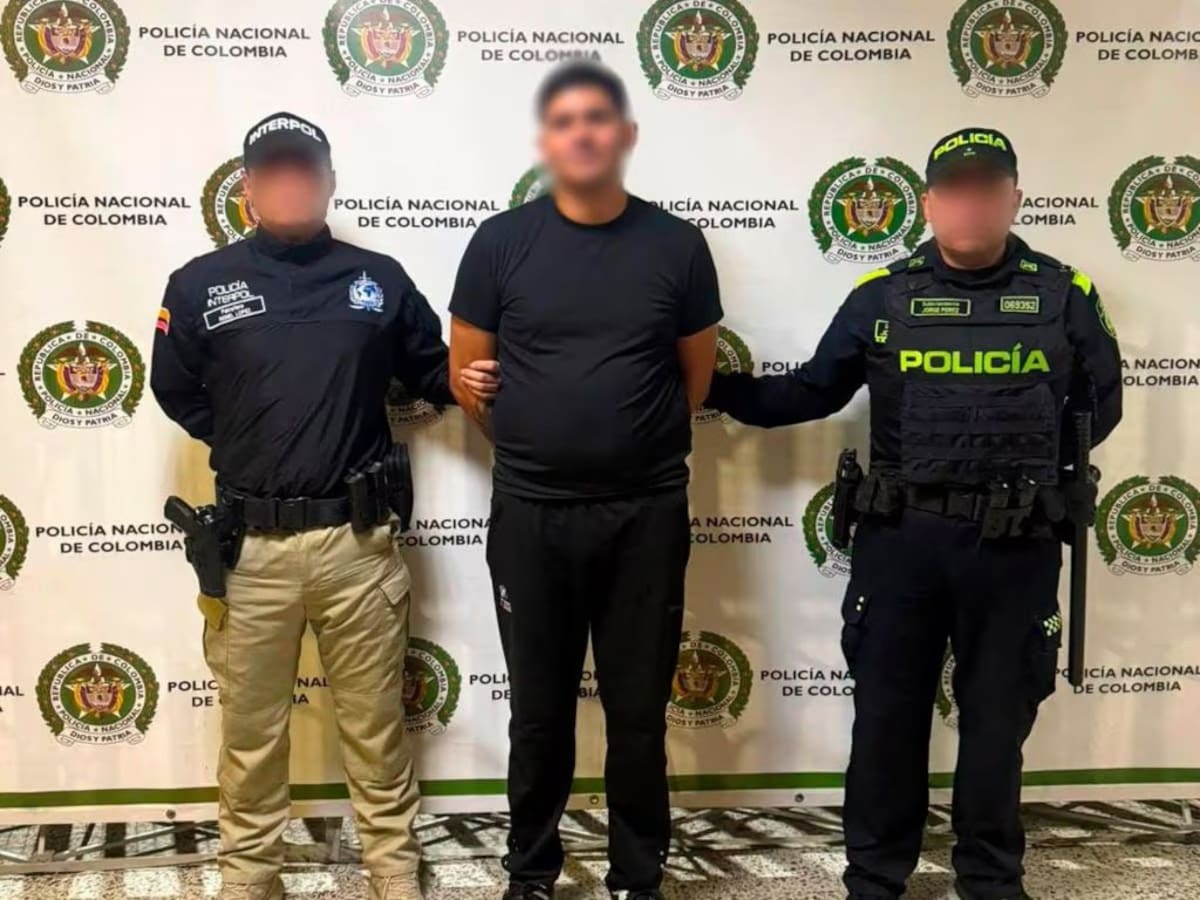 Detienen en Colombia a presunto líder del Tren del Coro buscado por femicidio y doble homicidio en Arica