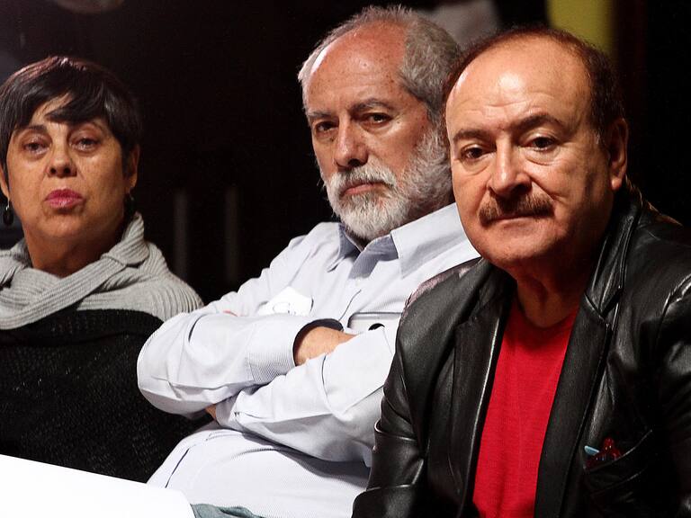 18 de MARZO del 2018/SANTIAGOCarlos Aranda (i) y Antonio Leal (d), durante un encuentro de la Comisión Nacional Estratégica del PPD, para analizar la proyección futura del partido.
FOTO: HANS SCOTT / AGENCIAUNO