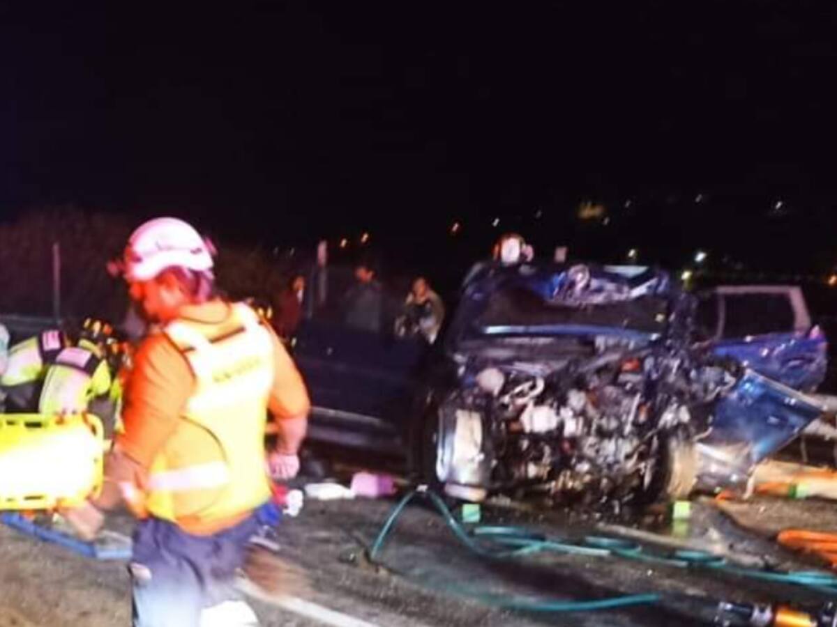 Villa Alemana: Dos niños y dos adultos fallecieron en accidente de tránsito