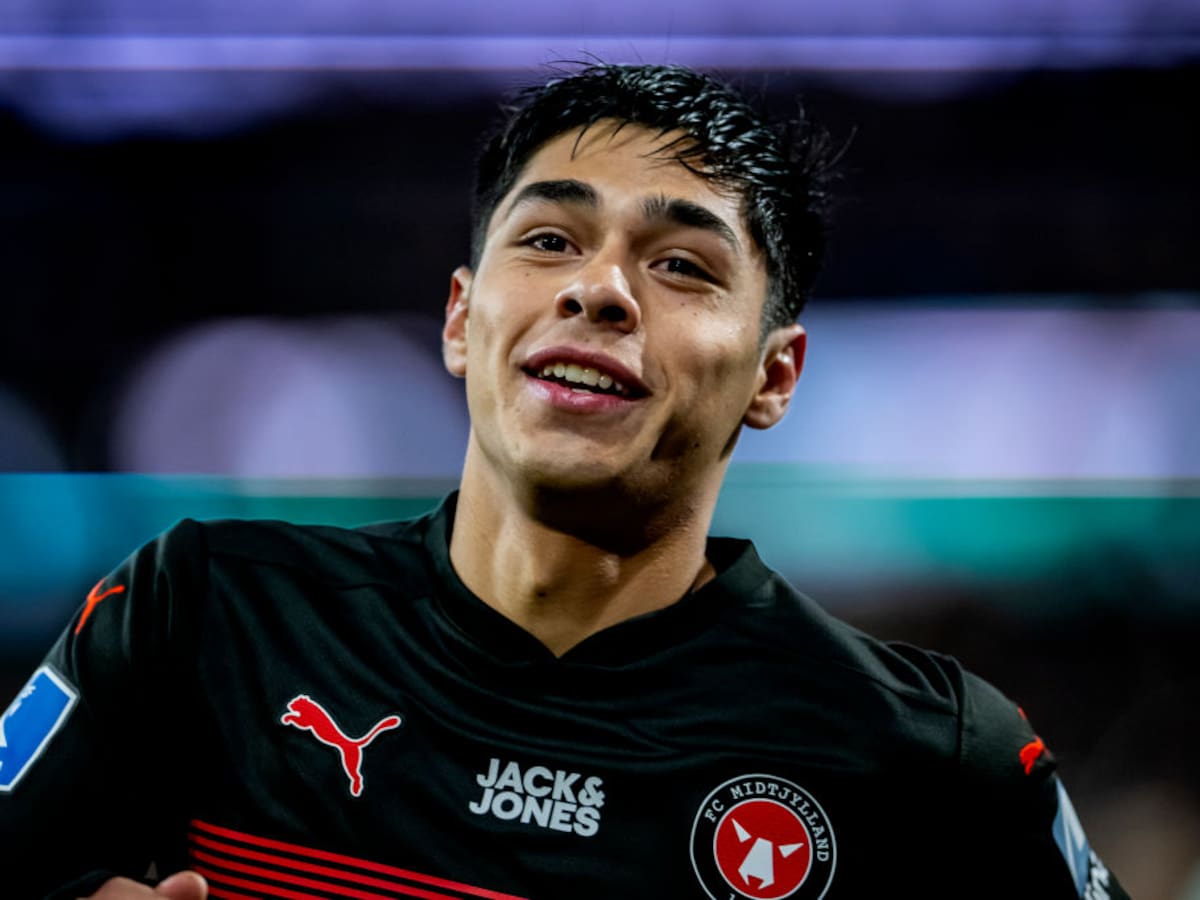 Darío Osorio conquista su primer título en Europa: se coronó campeón de la Superliga de Dinamarca con Midtjylland