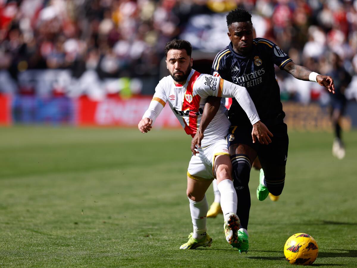 Rayo Vallecano le quita impulso al Real Madrid en su liderato de La Liga
