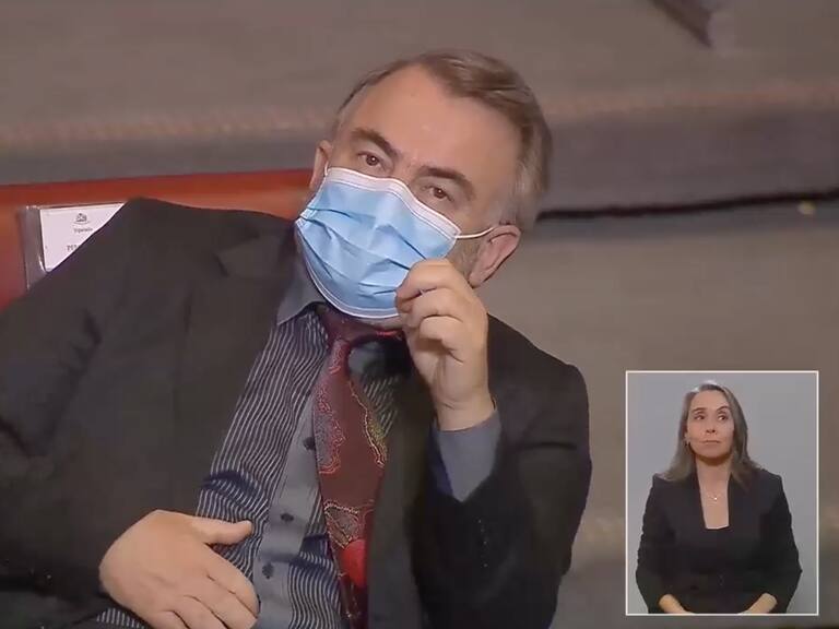 Pepe Auth en la Cuenta Pública