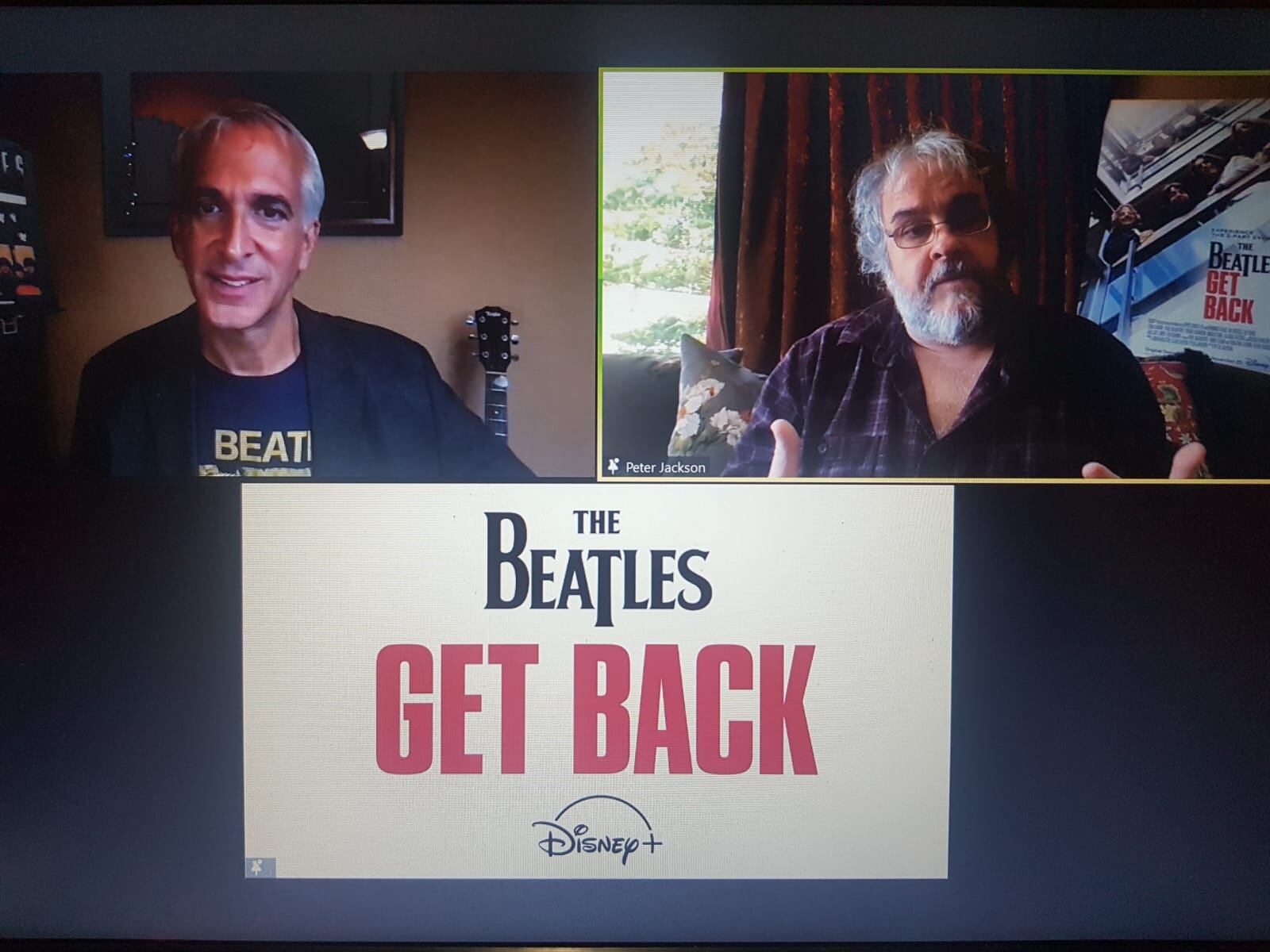 La actividad con Peter Jackson en la que participó ADN. Gentileza Disney +