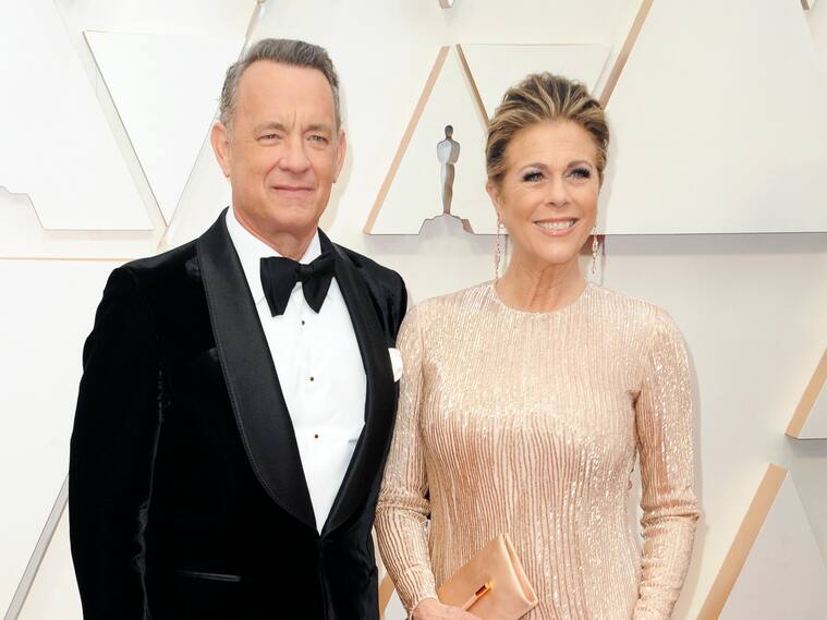 CALIFORNIA, UNITED STATES - FEBRUARY 09 2020: Tom Hanks and Rita Wilson arrive at the 92nd Annual Academy Awards at Hollywood and Highland on February 09, 2020 in Hollywood, California. PHOTOGRAPH BY P. Lehman / Barcroft Media- PHOTOGRAPH BY P. Lehman / Barcroft Media (Photo credit should read P. Lehman/Barcroft Media via Getty Images)
