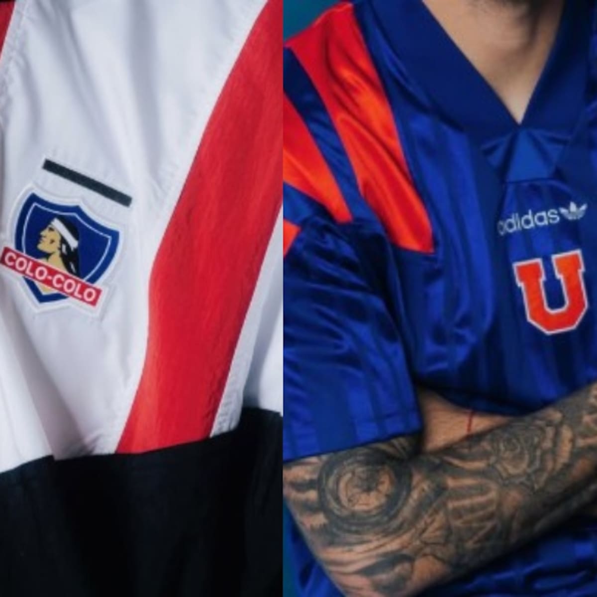 Colo Colo y Universidad de Chile lanzan diseños retro de su indumentaria deportiva: cuánto cuesta cada prenda