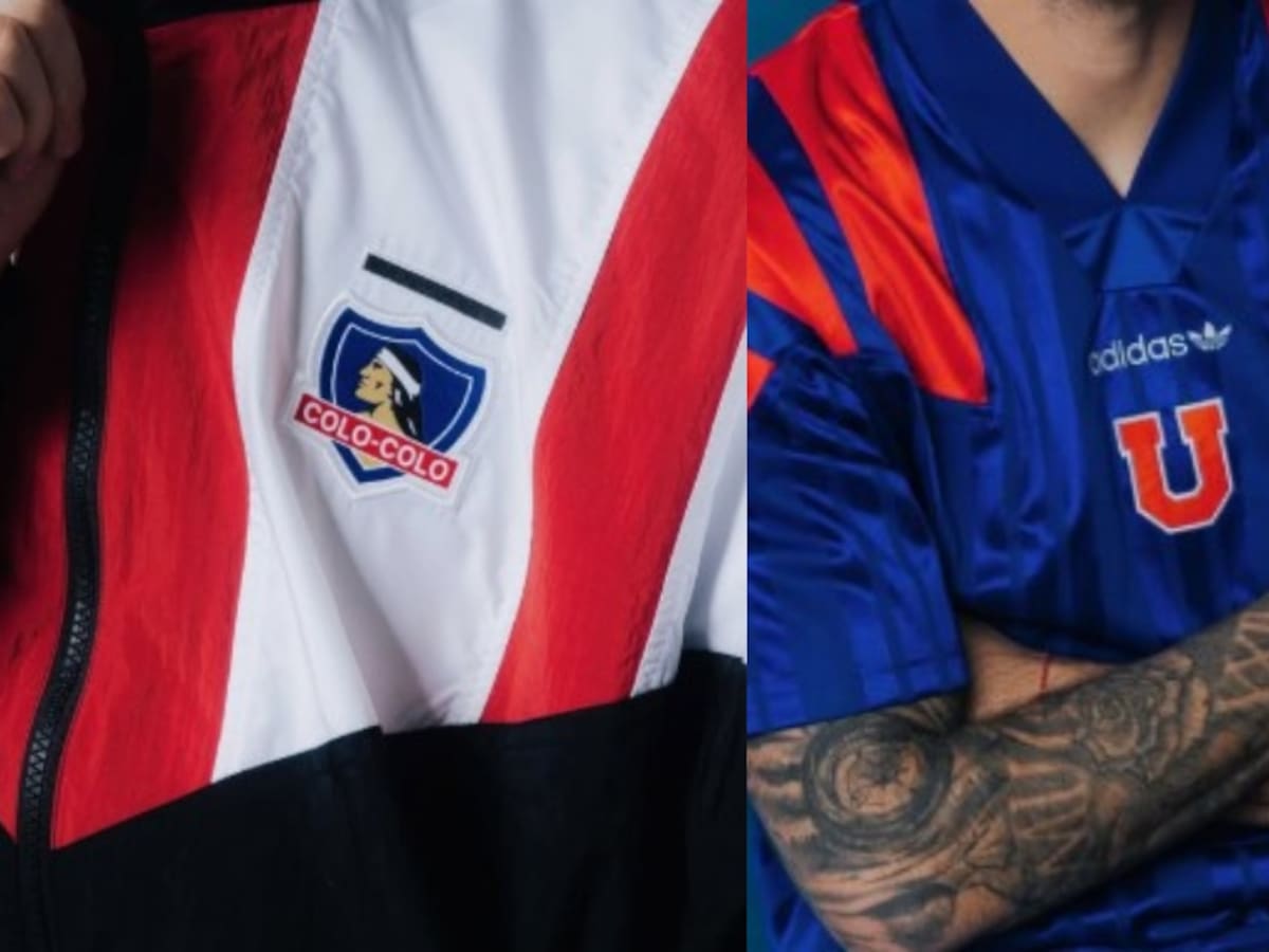 Colo Colo y Universidad de Chile lanzan diseños retro de su indumentaria deportiva: cuánto cuesta cada prenda