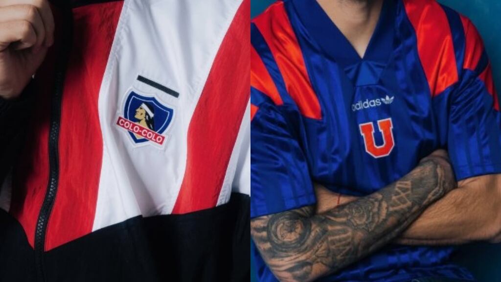 Colo Colo y Universidad de Chile lanzan diseños retro de su indumentaria deportiva: cuánto cuesta cada prenda
