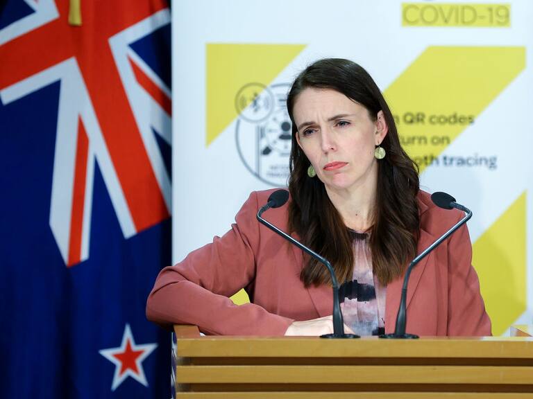 La primera ministra de Nueva Zelanda Jacinda Ardern