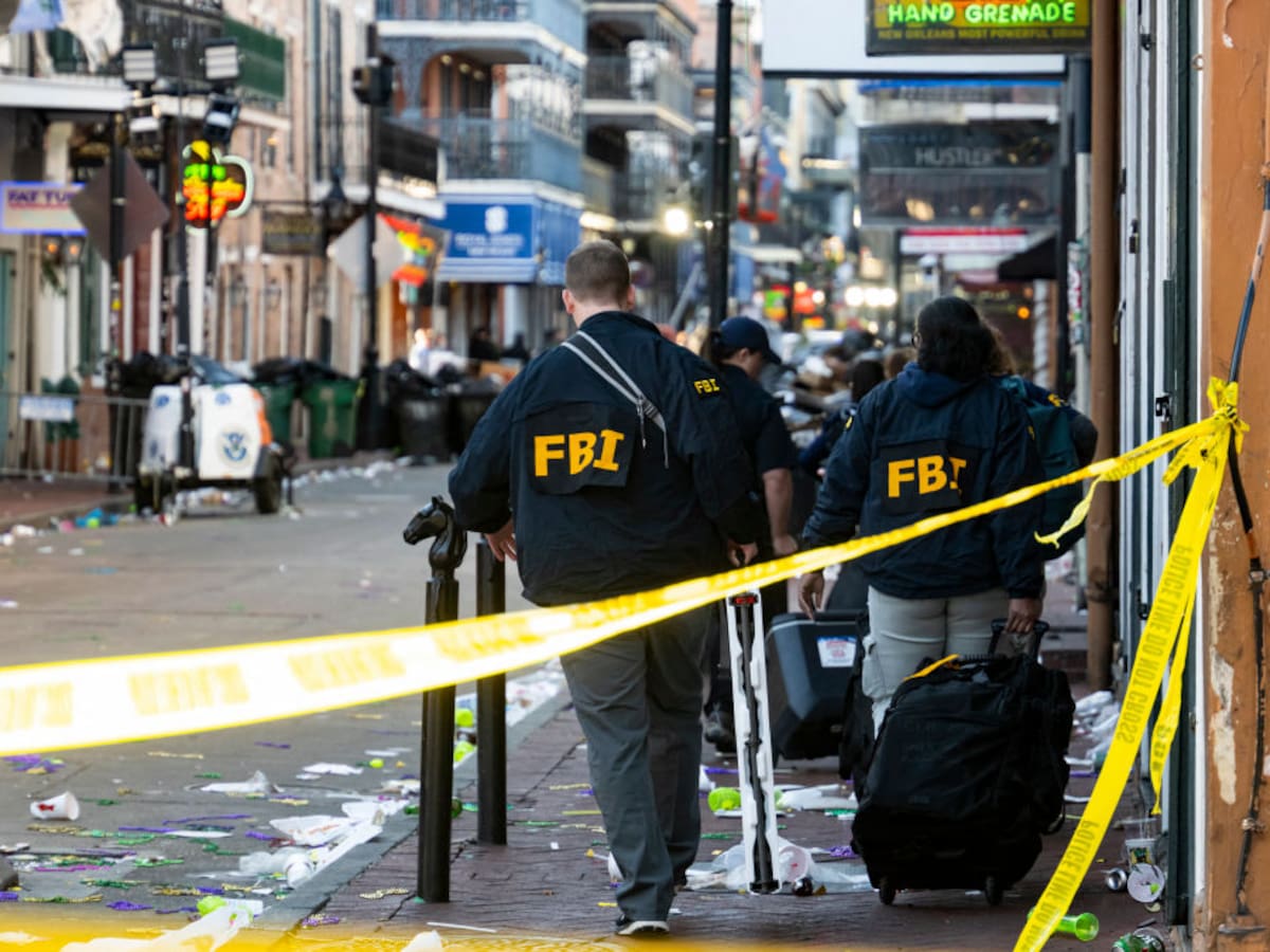 FBI investiga como “acto terrorista” ataque en Nueva Orleans que dejó 10 muertos y 35 heridos