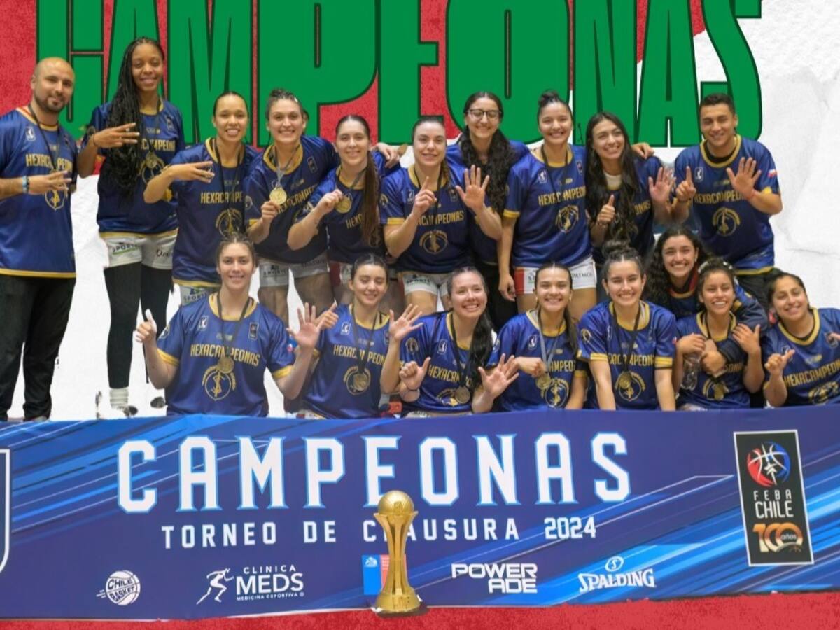 Sportiva Italiana se consagra hexacampeón de la Liga Nacional Femenina de Básquetbol
