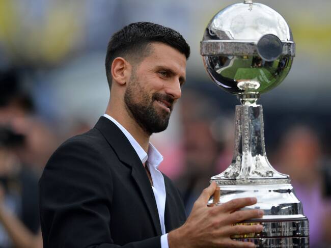 ¡Un rockstar! Novak Djokovic se lució en la inauguración de la final de Copa Libertadores 2024 | Getty Images