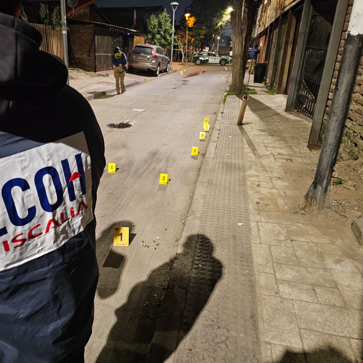 15 vainillas de 9 milímetros y un disparo por la espalda: investigan homicidio ocurrido en La Granja