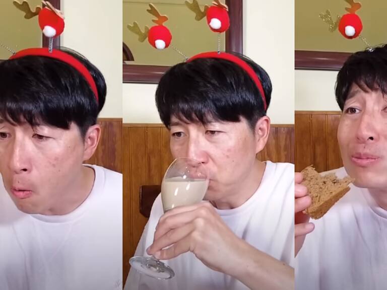 “La hue... rica”: japonés alucina al experimentar una Navidad “a la chilena” con pan de pascua y cola de mono