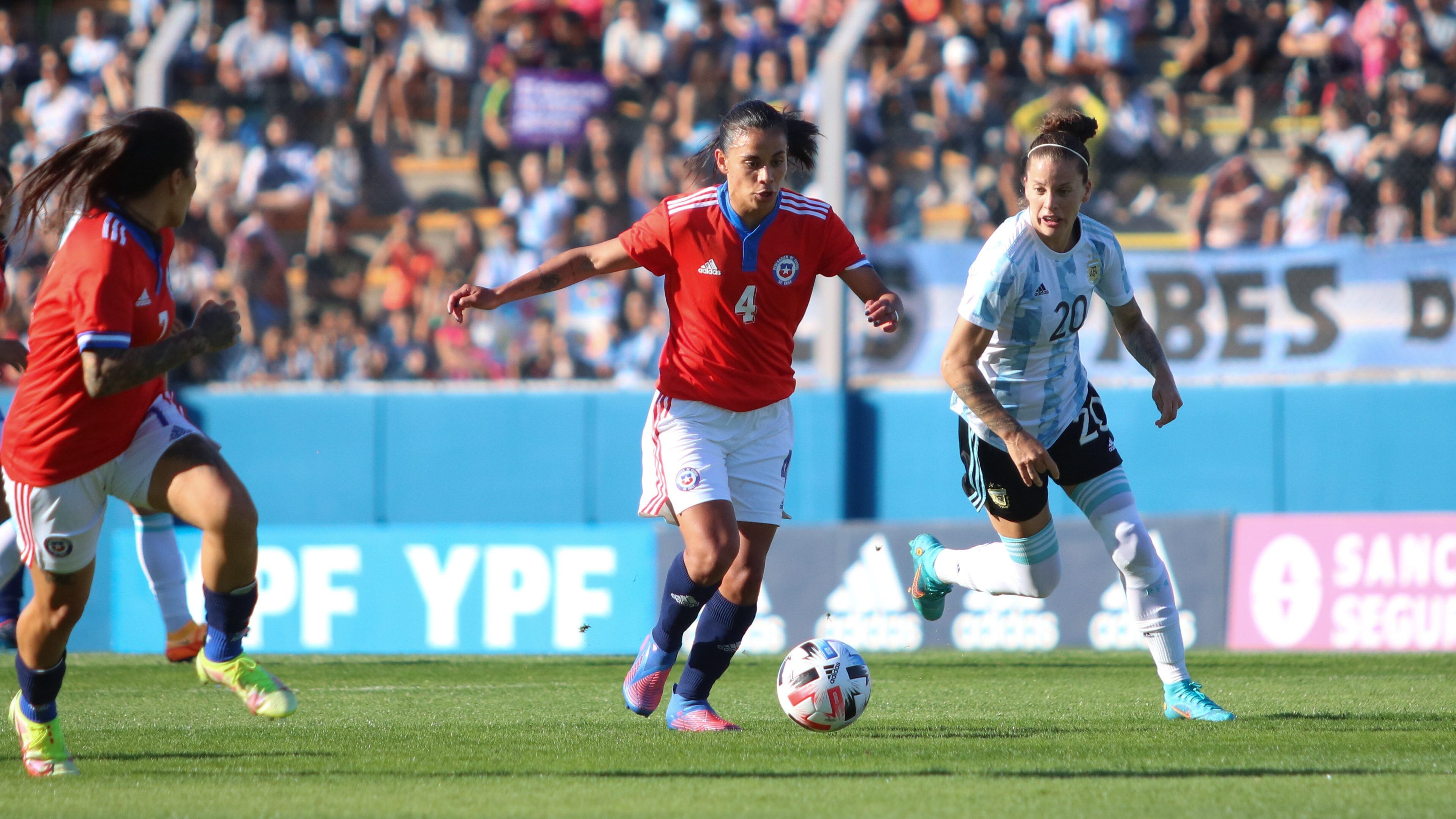 La Roja Femenina cayó en el segundo amistoso ante Argentina