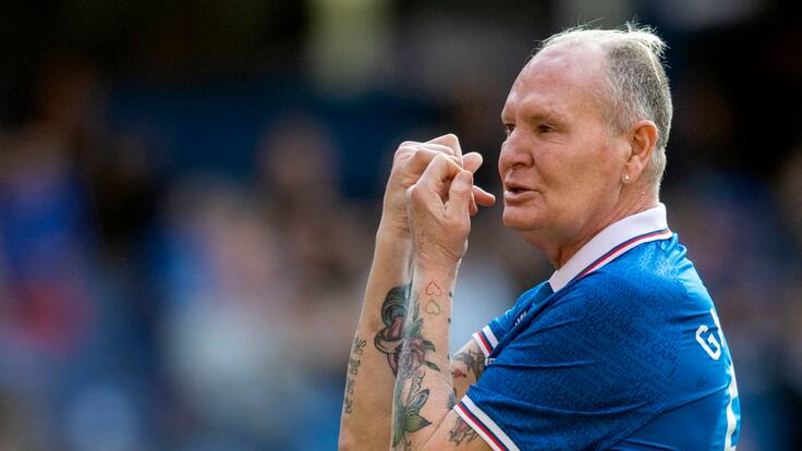 Paul Gascoigne es internado de urgencia tras ser hallado inconsciente en su casa