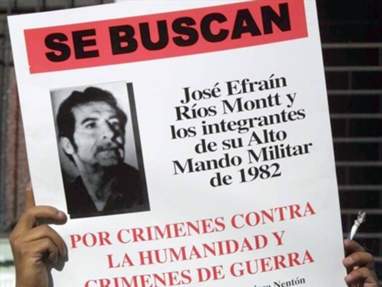 A los 91 años murió José Efraín Ríos Montt, sangriento dictador de Guatemala