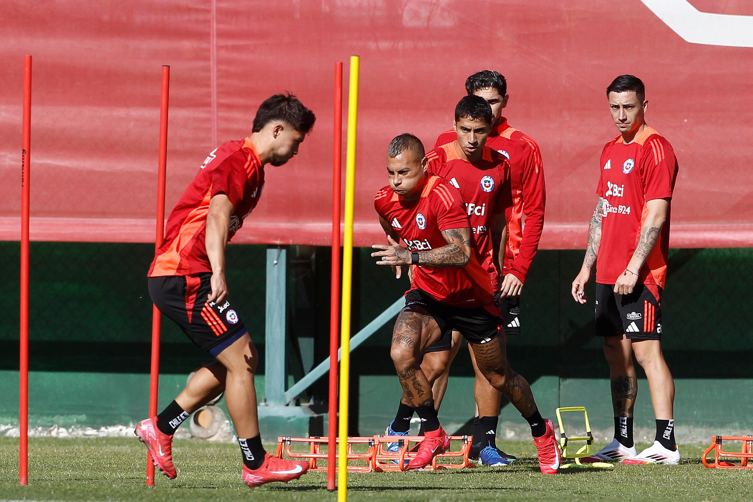 Esta es la última formación que probó Ricardo Gareca para el duelo ante Paraguay | Agencia Uno
