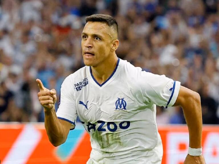 Marsella igualó ante el Mónaco con Alexis Sánchez como gran protagonista