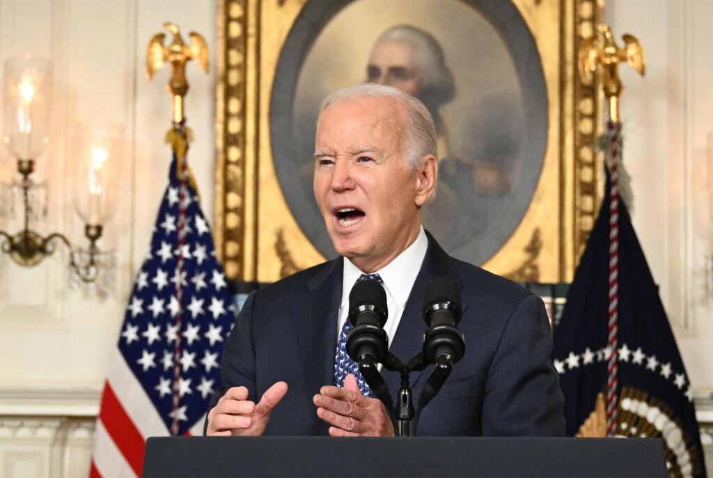 El presidente de Estados Unidos, Joe Biden, habló ante los medios de comunicación sobre el informe del fiscal especial Robert Hur sobre su salud.