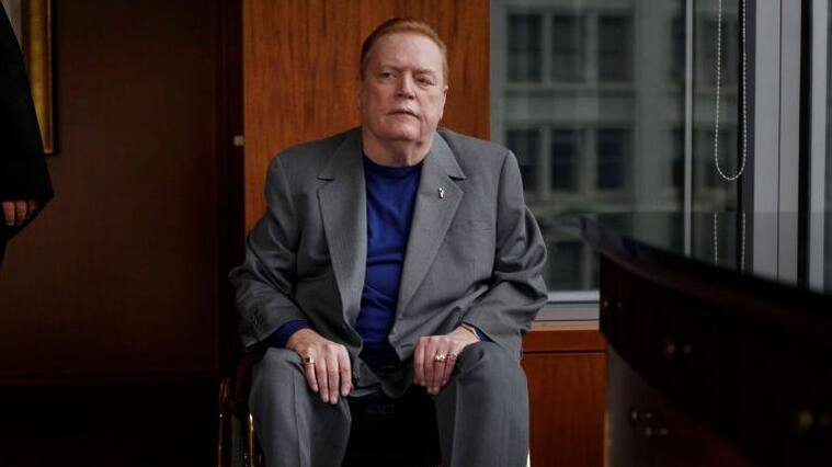 SAN FRANCISCO, CA - MAY 13: Hustler publisher Larry Flynt sits for a portrait at the Four Seasons Hotel on Friday May 13, 2011 in San Francisco, Calif. Flynt, a relentless champion of free speech who created an empire in explicit pornography and was a candidate for California governor during the recall of Gray Davis, has died at the age of 78. (Mike Kepka/The San Francisco Chronicle via Getty Images)