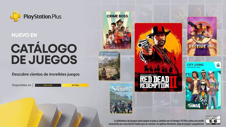 Estos son los videojuegos que llegan a PlayStation Plus Extra y Deluxe en mayo de 2024