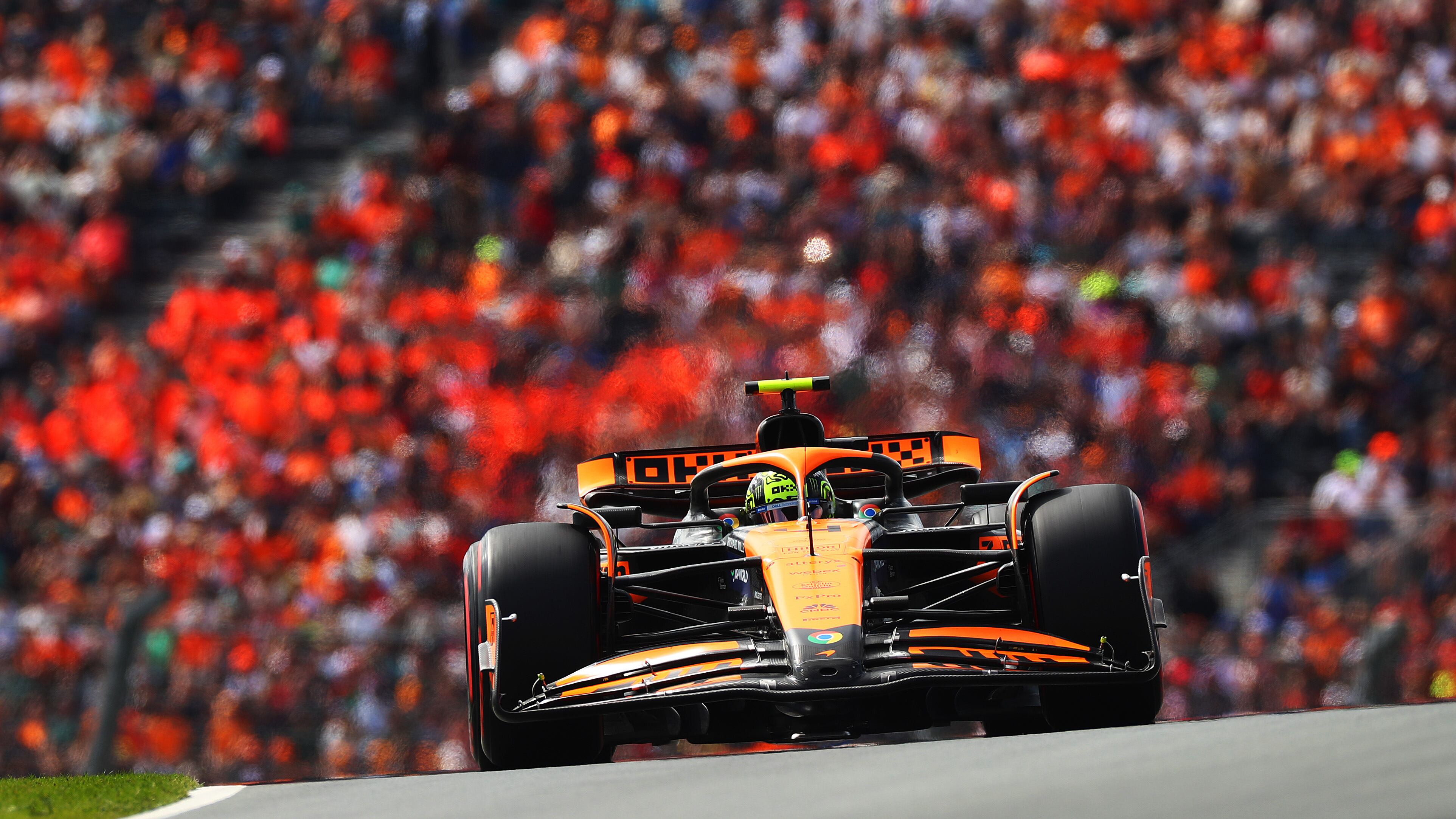 ¡Con un tiempazo! Lando Norris se quedó con la pole del GP de Países Bajos de la F1 | Getty Images