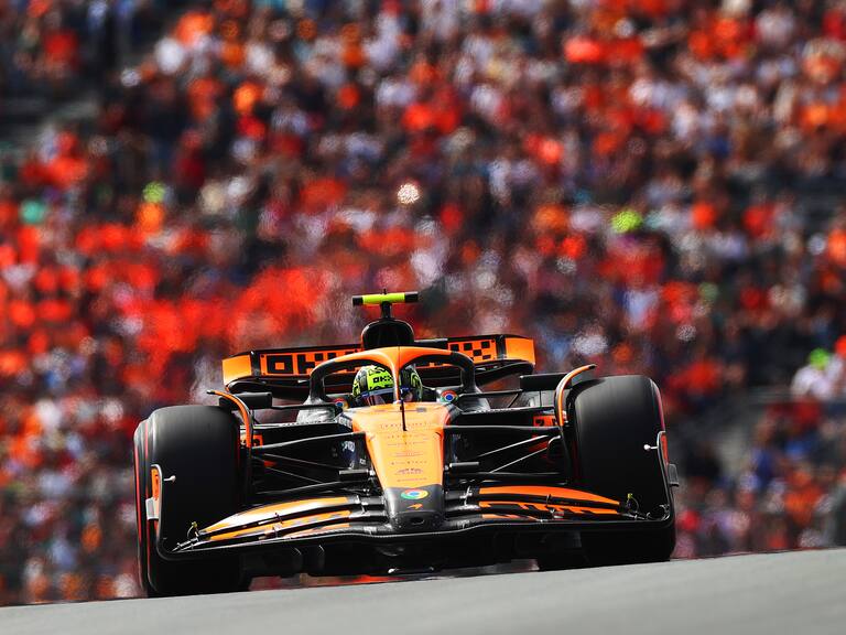 ¡Con un tiempazo! Lando Norris se quedó con la pole del GP de Países Bajos de la F1 | Getty Images