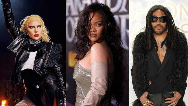 Lady Gaga, Lenny Kravitz y Rihanna cantarán en vivo en los Premios Oscar 2023