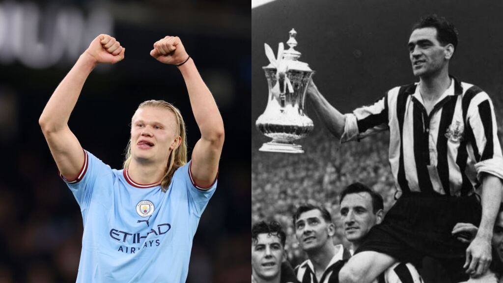El récord goleador que Erling Haaland le quitó a Jorge Robledo en Inglaterra