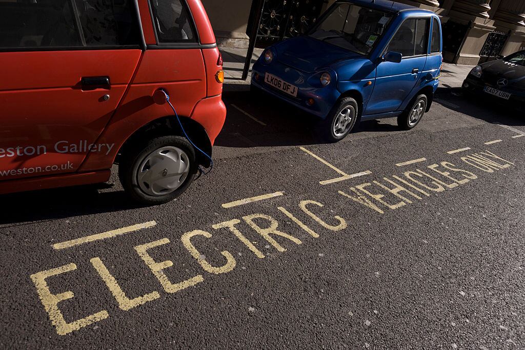 Estacionamientos con carga para vehículos eléctricos en Londres