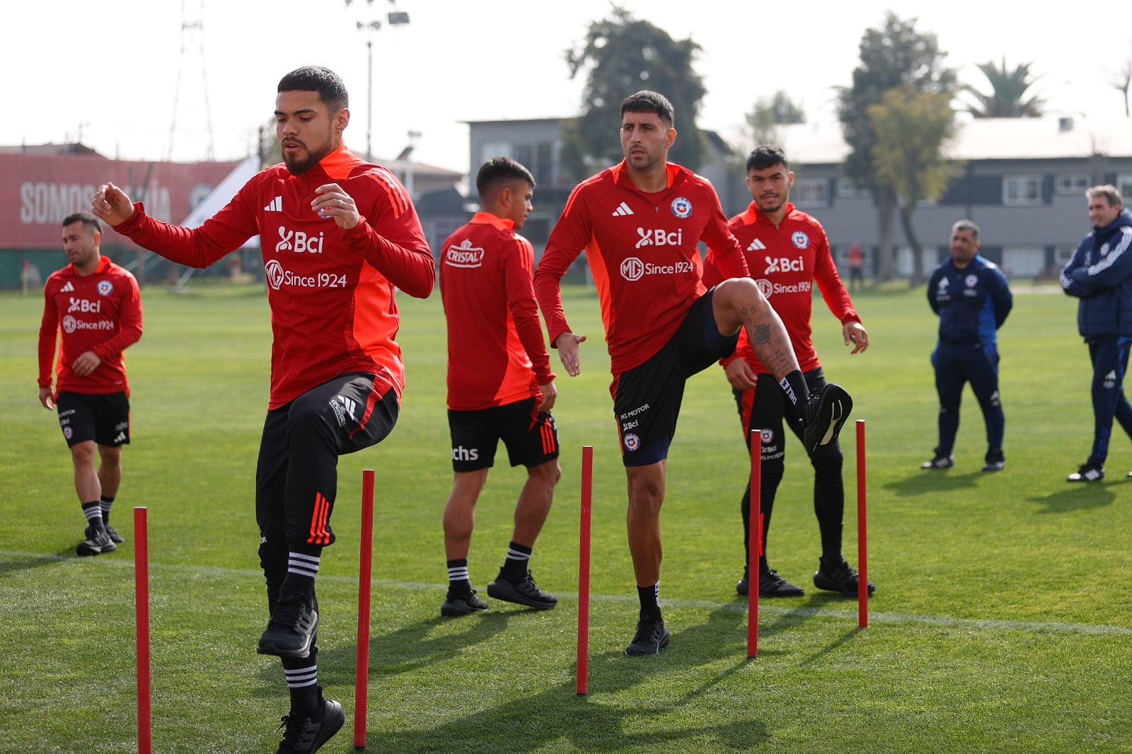 Formación ofensiva: el once inicial que trabaja Ricardo Gareca para el duelo ante Argentina por las Eliminatorias | Carlos Parra, Comunicaciones FFCh