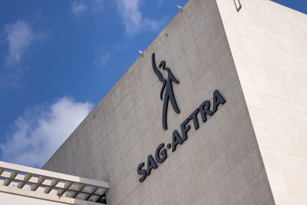 La sede del sindicato SAG-AFTRA en la ciudad de Los Angeles en Estados Unidos