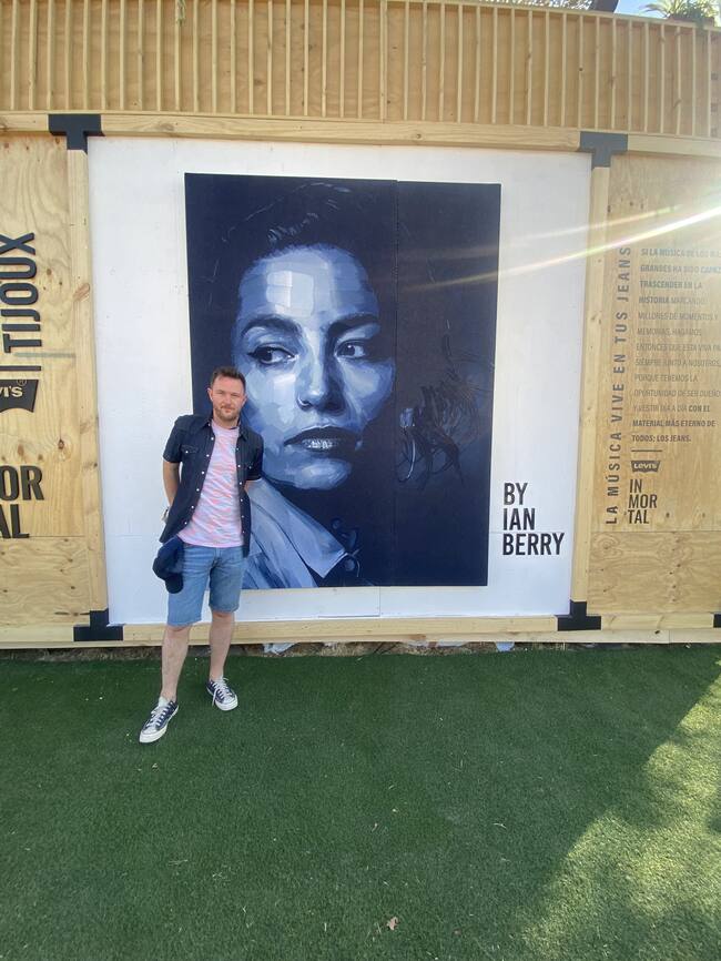 Ian Berry retrató a icónicos artistas chilenos