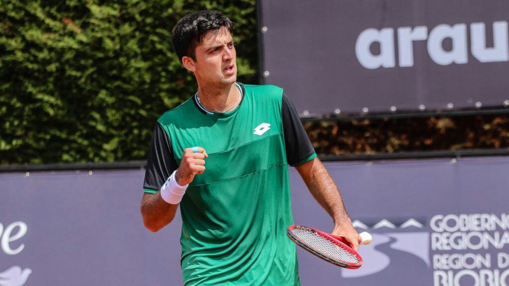 17 de Febrero de 2021 / CONCEPCION
Tomas Barrios se enfrenta a Federico Coria , en ATP Challenger de Concepcion, durante el estado de catastrofe de la pandemia covid-19
FOTO: RODRIGO GAJARDO / AGENCIAUNO