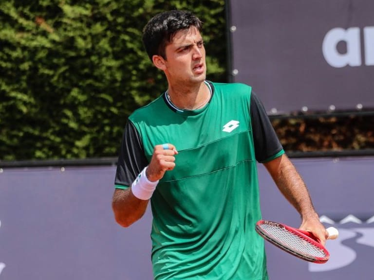 17 de Febrero de 2021 / CONCEPCION
Tomas Barrios se enfrenta a Federico Coria , en ATP Challenger de Concepcion, durante el estado de catastrofe de la pandemia covid-19
FOTO: RODRIGO GAJARDO / AGENCIAUNO