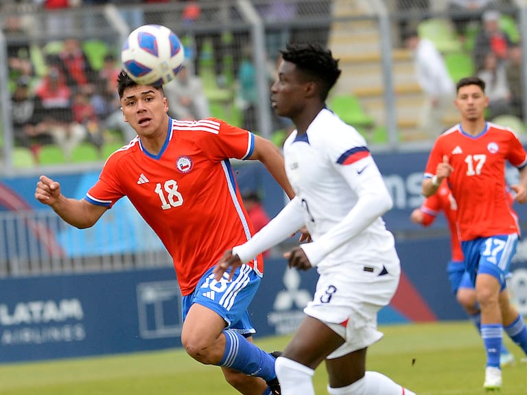 Damián Pizarro asoma como la gran novedad de La Roja Sub 20 para sus amistosos ante Qatar