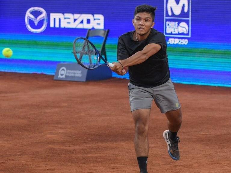 Matías Soto sigue a gran nivel y ahora se metió de lleno al cuadro principal del Challenger de Medellín