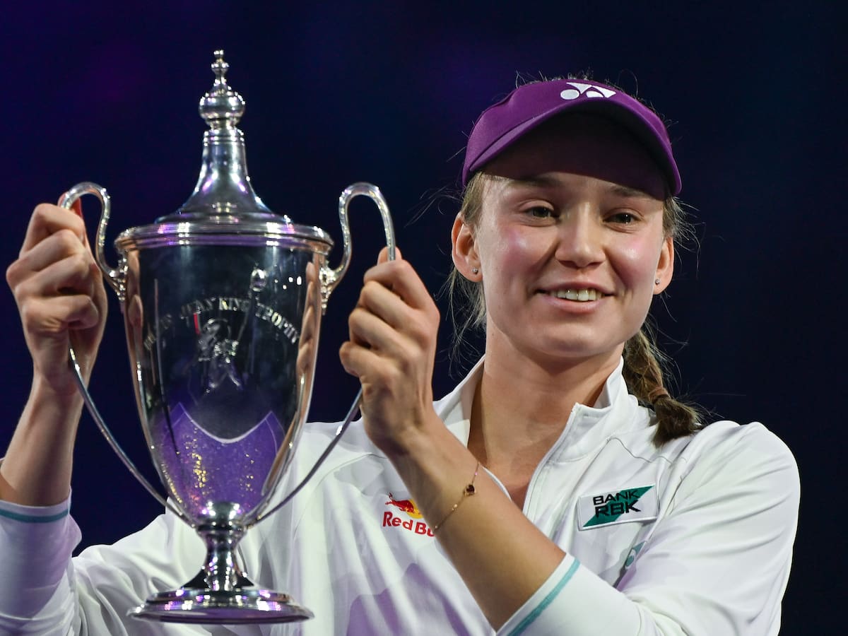 Elena Rybakina gana las WTA Finals y se lleva el mayor premio en dinero en la historia del tenis femenino