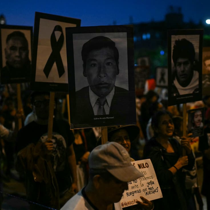 Elecciones en Perú: masiva manifestación en Lima busca frenar candidatura de Keiko Fujimori
