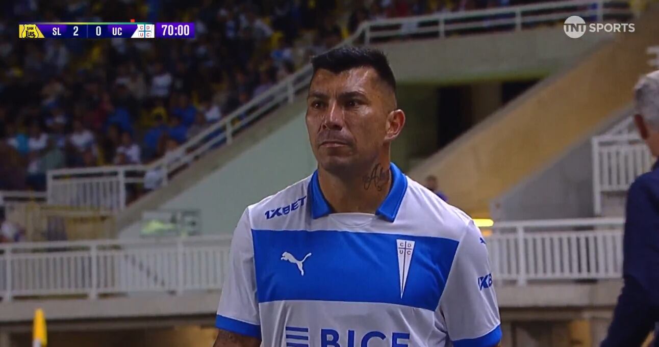 Gary Medel se mostró feliz por su regreso a la UC, pese a la derrota: “Quiero aportar al club que me dio tanto” | Captura de pantalla